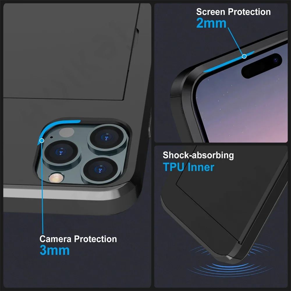 SafeSlot® Case – Concealed Card Compartment, Easy Access