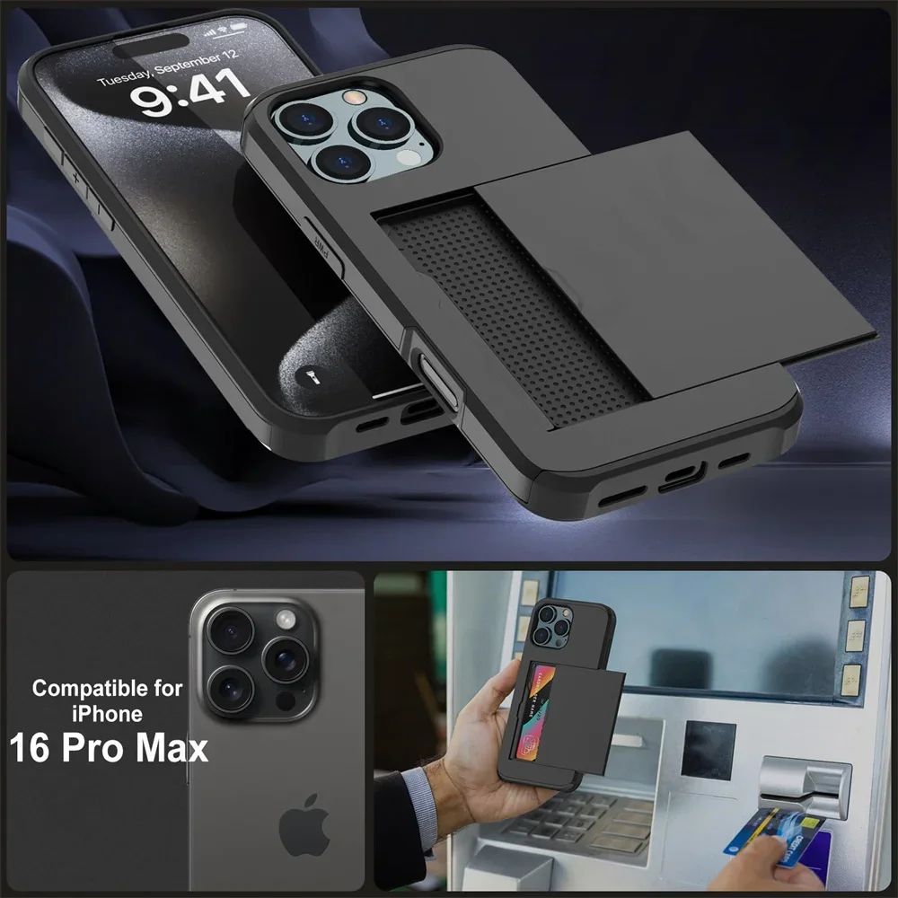 SafeSlot® Case – Concealed Card Compartment, Easy Access