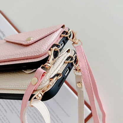 CarryLuxe® Case – Premium Leather, Hands-Free Style
