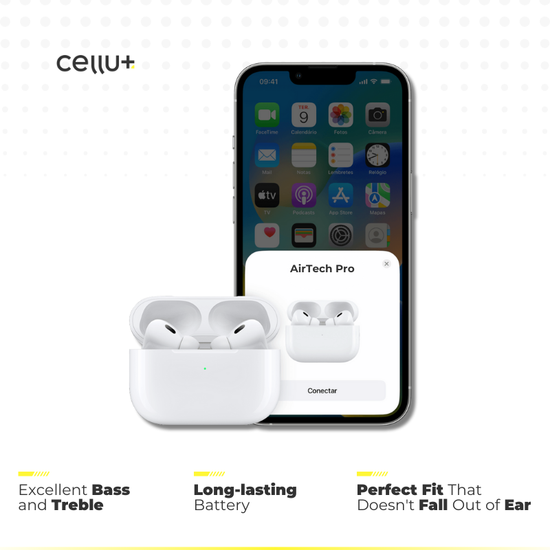 AirTech Pro® - Bluetooth Headset with 3 Freebies
